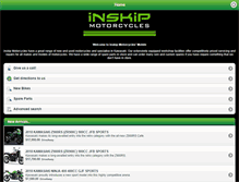 Tablet Screenshot of inskipmotorcycles.com.au